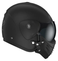 Roadster Iron Motorhelm 10 Roadster Iron Motorhelm -Moto Verkoop 027861 111 2 ROOF Roadster Iron Helmet matt black black
