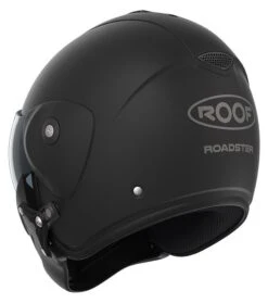 Roadster Iron Motorhelm 13 Roadster Iron Motorhelm -Moto Verkoop 027861 111 5 ROOF Roadster Iron Helmet matt black black