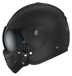 Roadster Iron Motorhelm 14 Roadster Iron Motorhelm -Moto Verkoop 027861 111 6 ROOF Roadster Iron Helmet matt black black